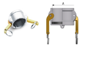 CAMLOCK ALLUMINIO TIPO DC