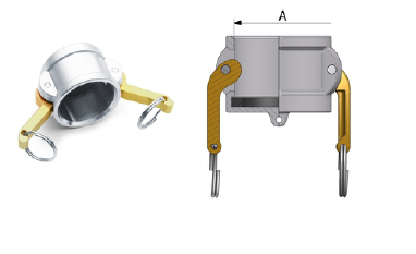 CAMLOCK ALLUMINIO TIPO DC