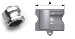 CAMLOCK INOX AISI316 TIPO DP