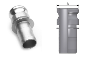 CAMLOCK INOX AISI316 TIPO E