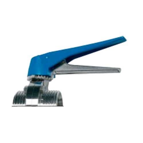 MANIGLIA IN ABS BLU 13 POSIZIONI CON LEVA INOX