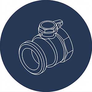Raccordi Camlock (Inox, Alluminio, Ottone, PPE)