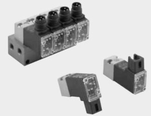 ELETTROVALVOLE SERIE PLT-10 E BASI PER CONNESSIONE MULTIPLA