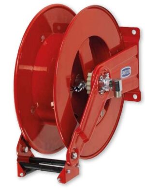 Avvolgitore rosso per tubi flessibili, modello Serie Snodata V